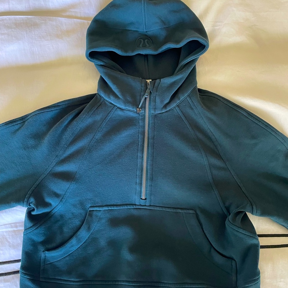Lululemon Oversized Half-Zip Hoodie Cropped size XS/S